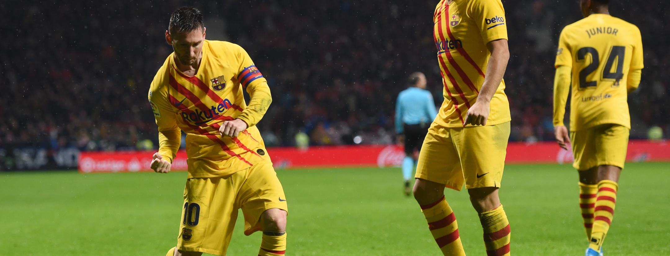 Lionel Messi goal vs Atletico 2019