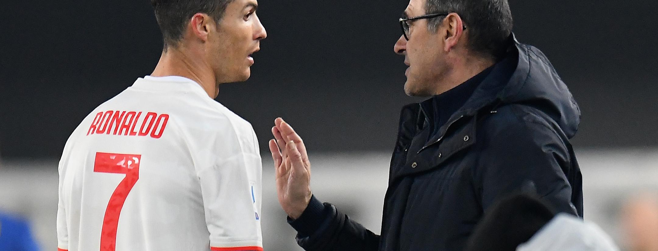 Maurizio Sarri vs Cristiano Ronaldo
