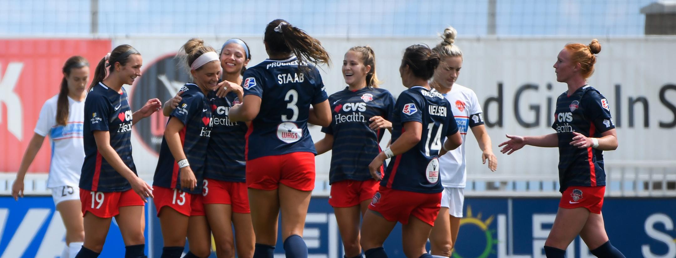 Washington Spirit team goal