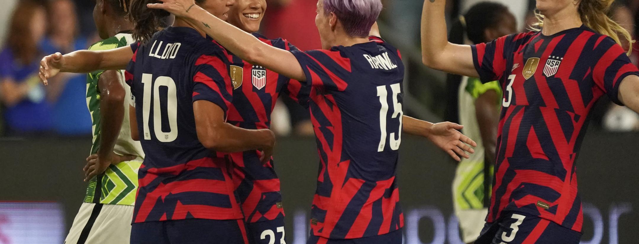 First Goal In Q2 Stadium History Goes To Christen Press