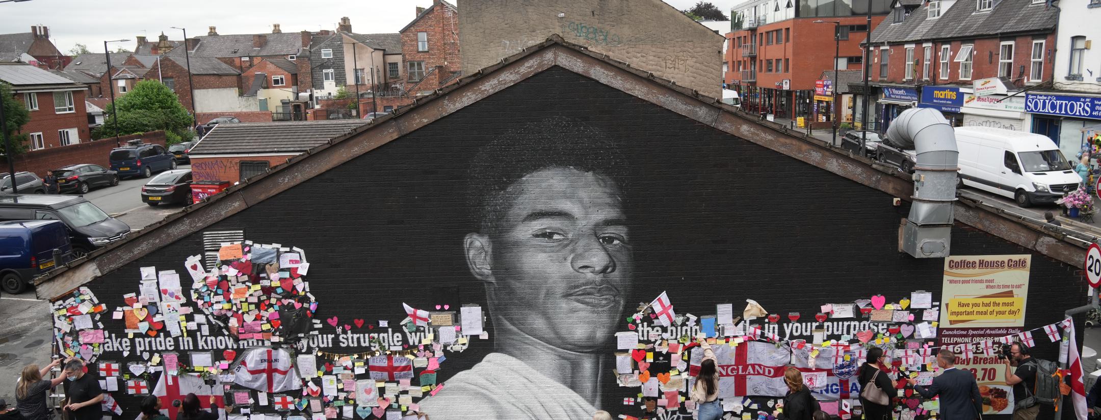 Marcus Rashford mural