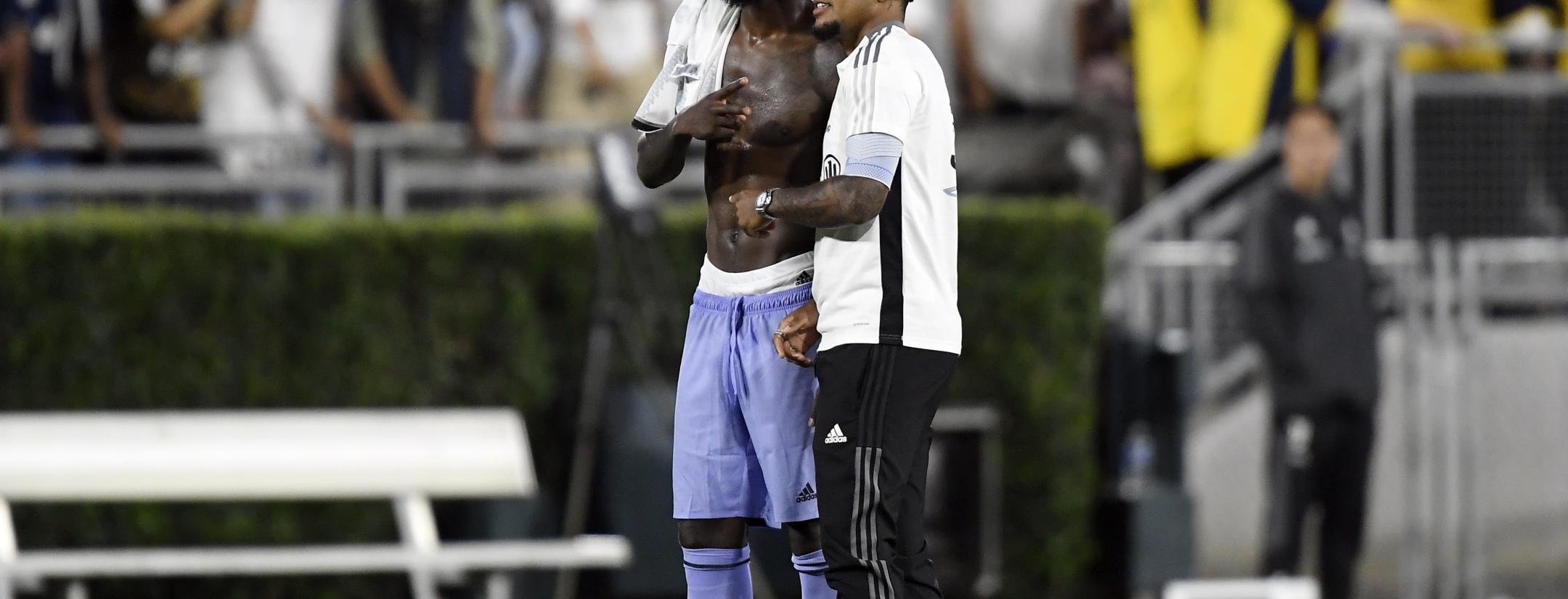 Weston McKennie and Antonio Rudiger