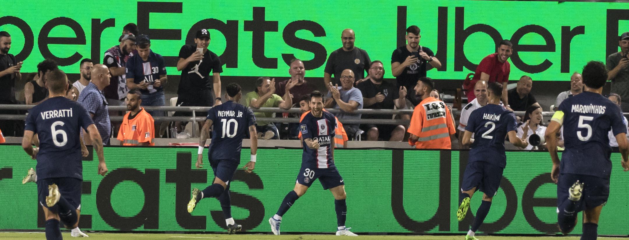 Lionel Messi and Neymar