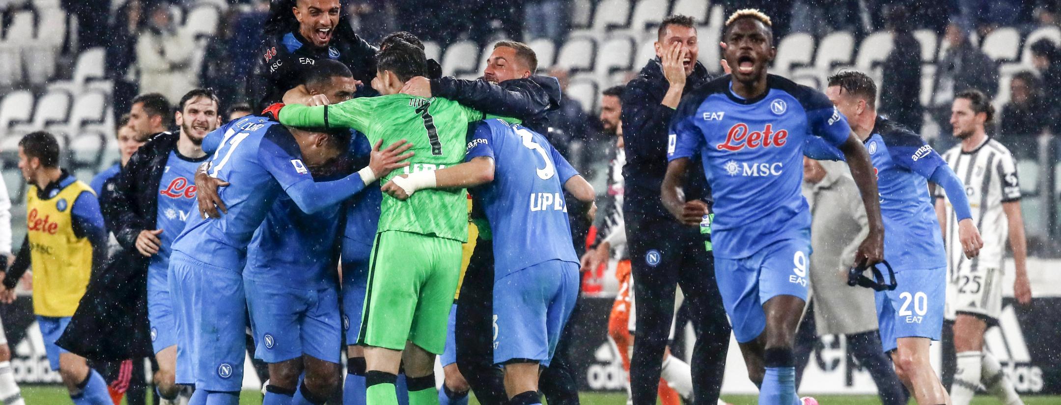 Napoli prepare to lift their first Serie A title in 33 years.