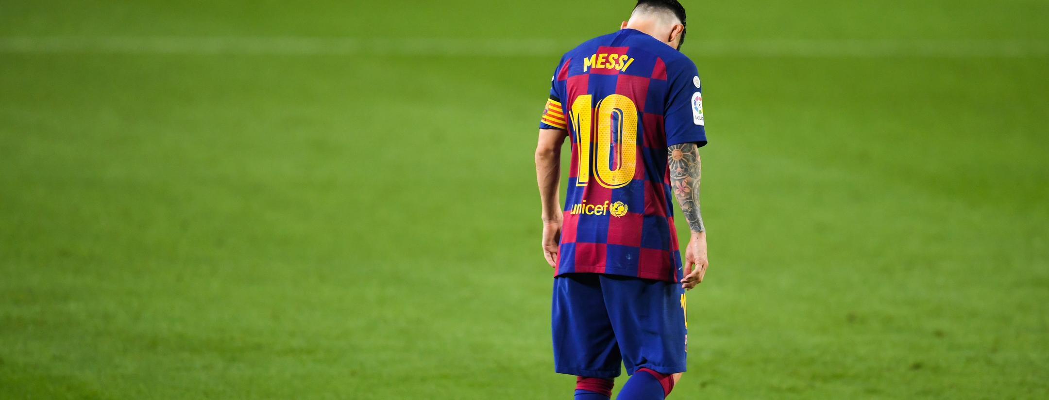 Why is Messi leaving Barcelona