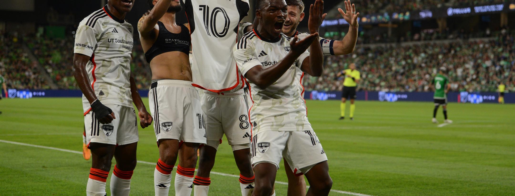 Jesus Ferreira celebrates his game-winner