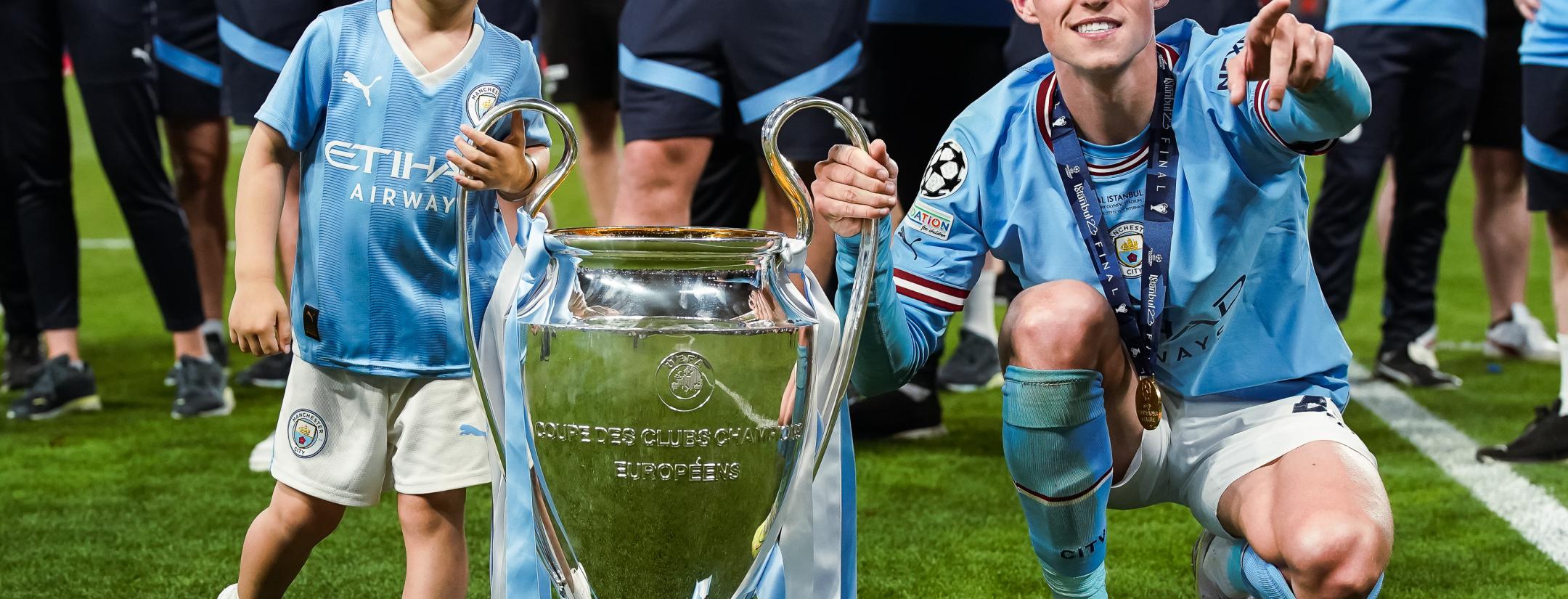 El Wey, el apodo del hijo de Phil Foden