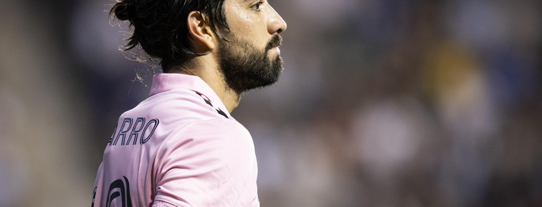 Rodolfo Pizarro con la camiseta de Inter Miami