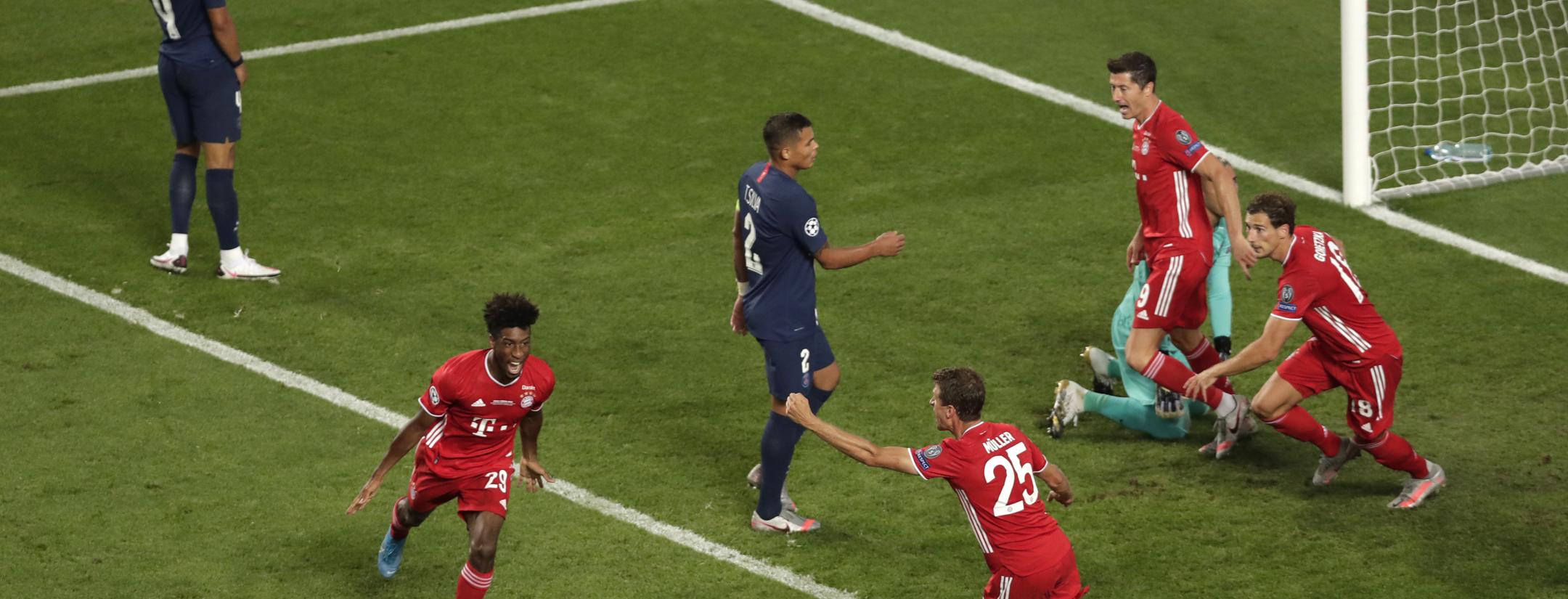 Kingsley Coman goal vs PSG