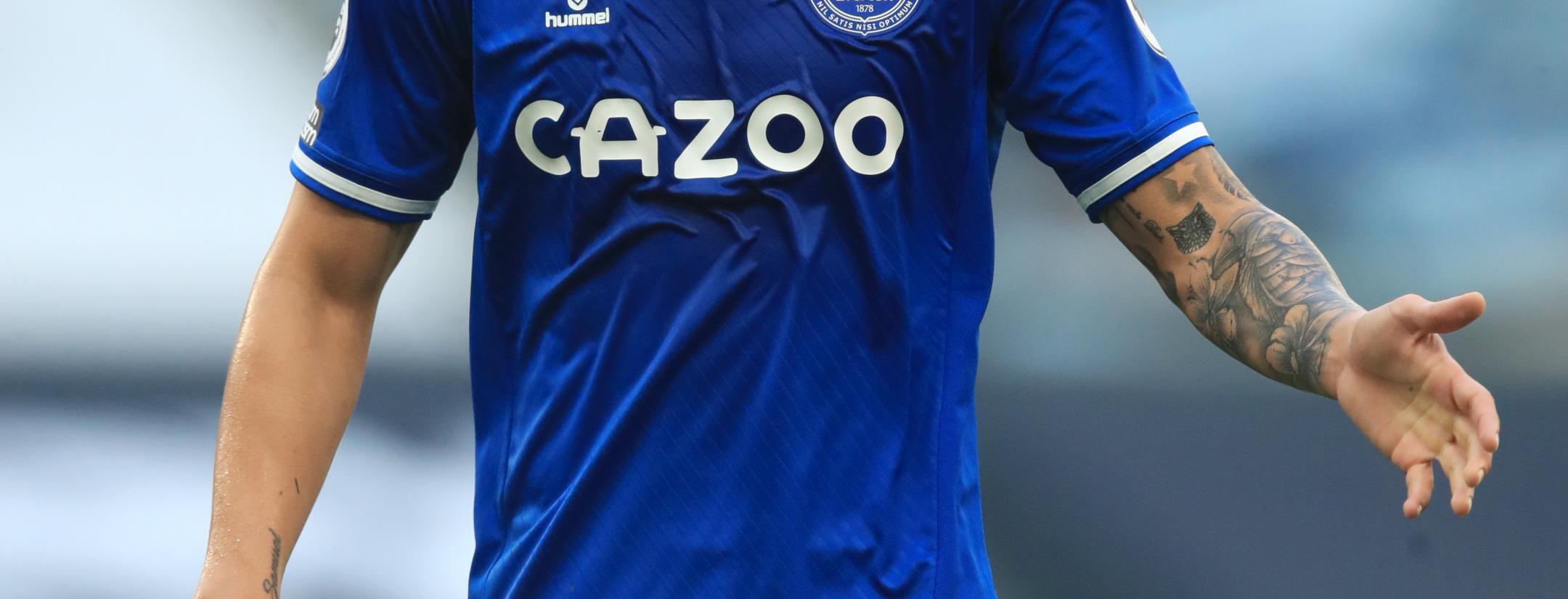 James Rodriguez Everton debut