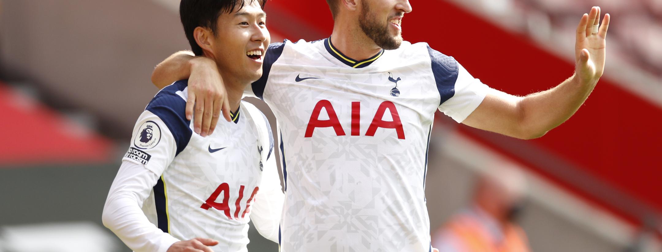 Son Heung-Min and Harry Kane