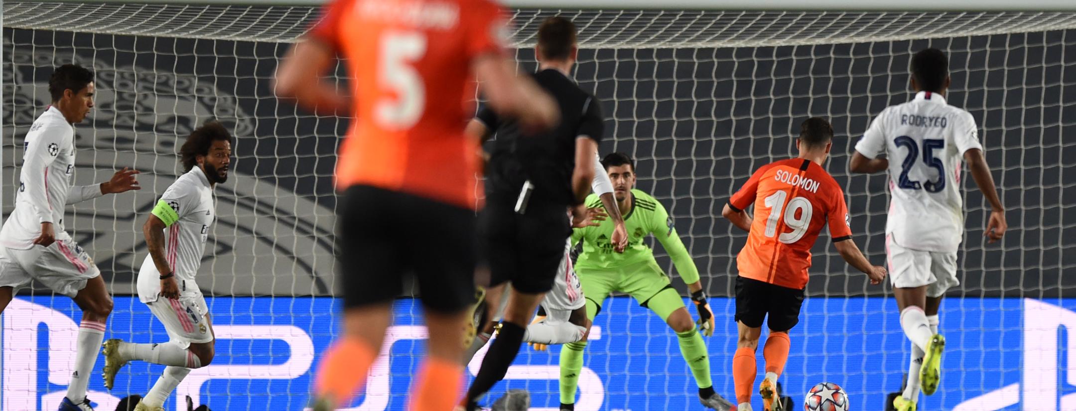 Manor Solomon goal vs Real Madrid