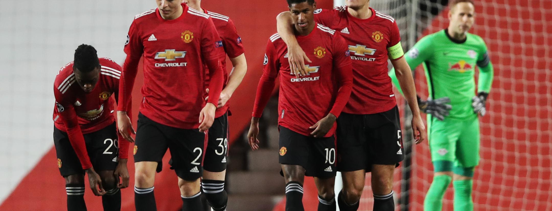 Marcus Rashford hat trick vs RB Leipzig