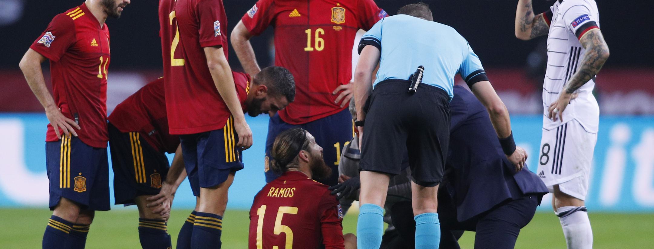 Sergio Ramos injury
