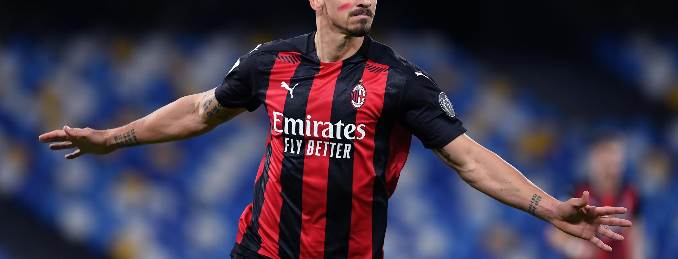 Zlatan Ibrahimovic goals vs Napoli