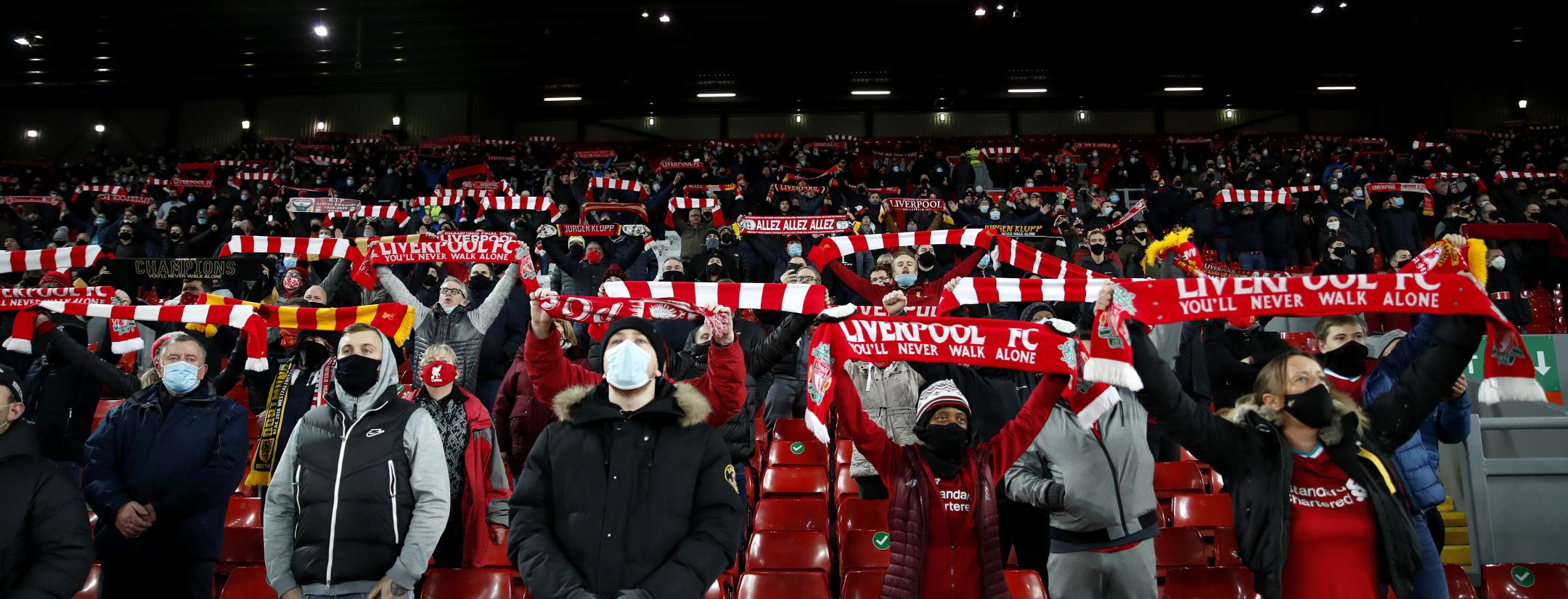 Liverpool first You'll Never Walk Alone