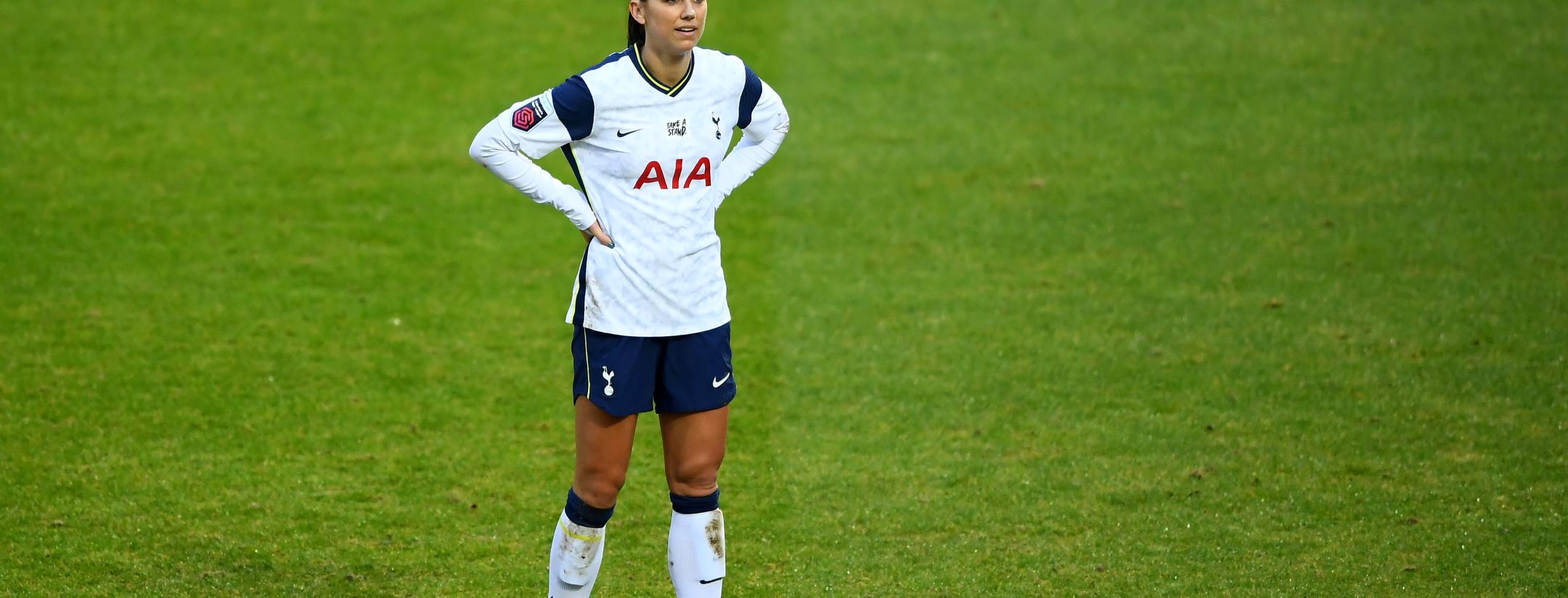 Alex Morgan Tottenham loan ends