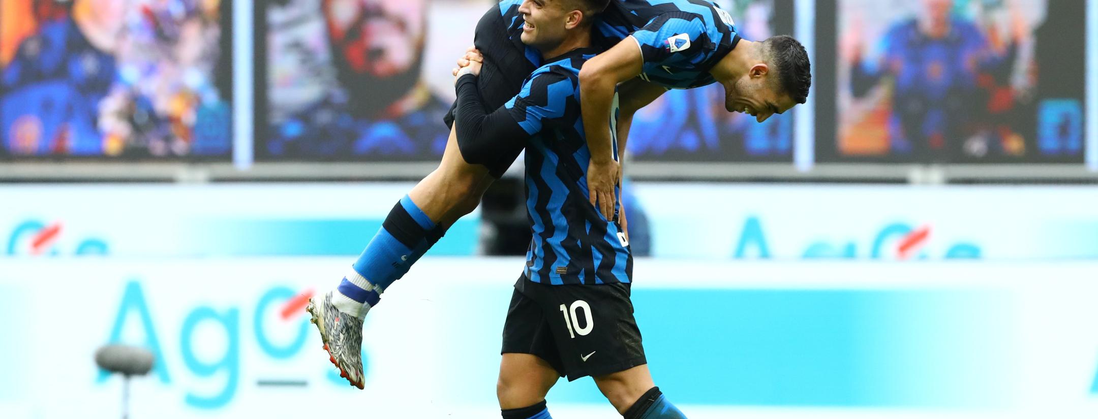 Lautaro Martinez hat trick