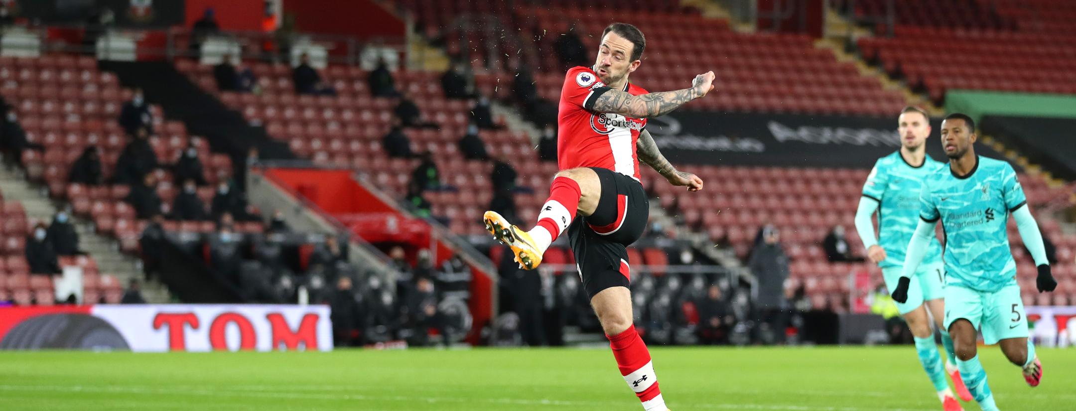 Danny Ings goal vs Liverpool