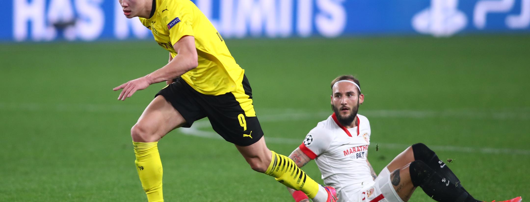 Erling Haaland vs Sevilla