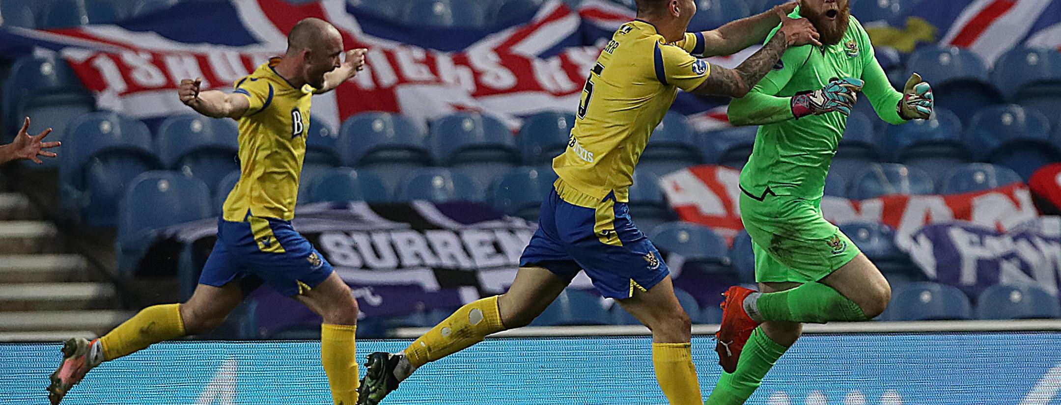 St Johnstone keeper Zander Clark