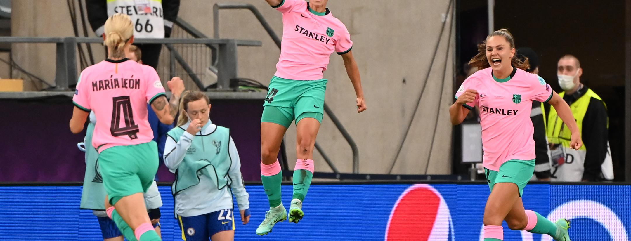 Women's Champions League Final won by Barcelona