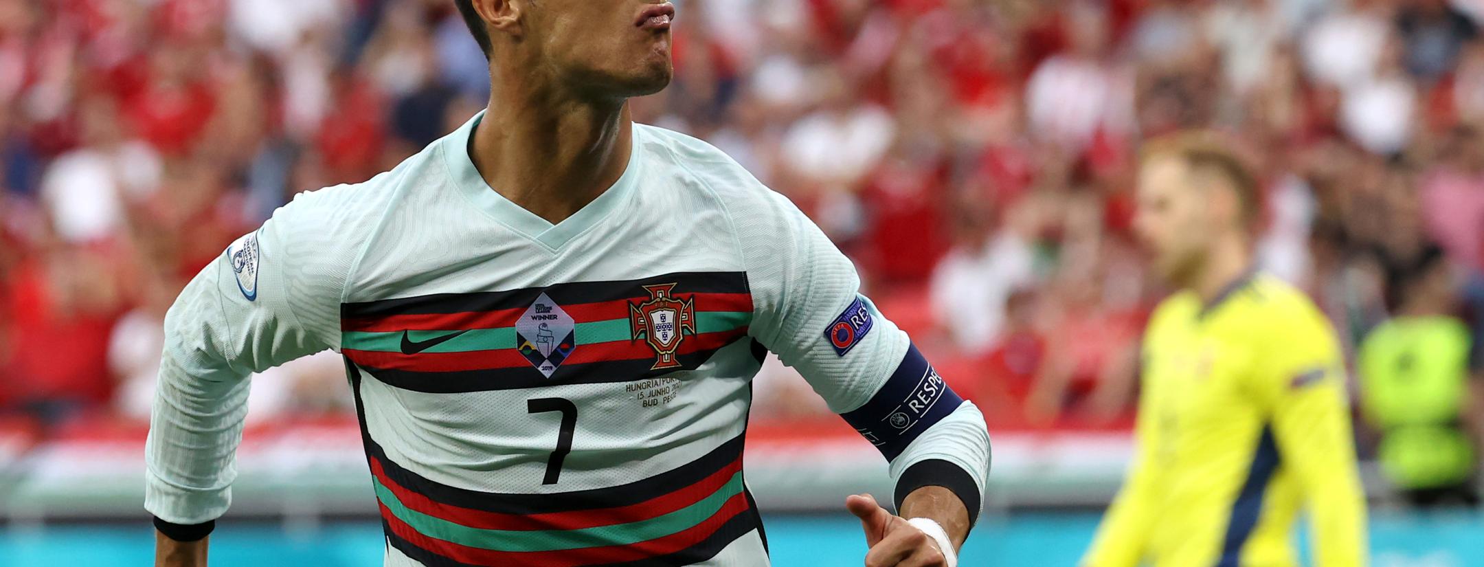 Goles Cristiano Ronaldo Portugal vs Hungría