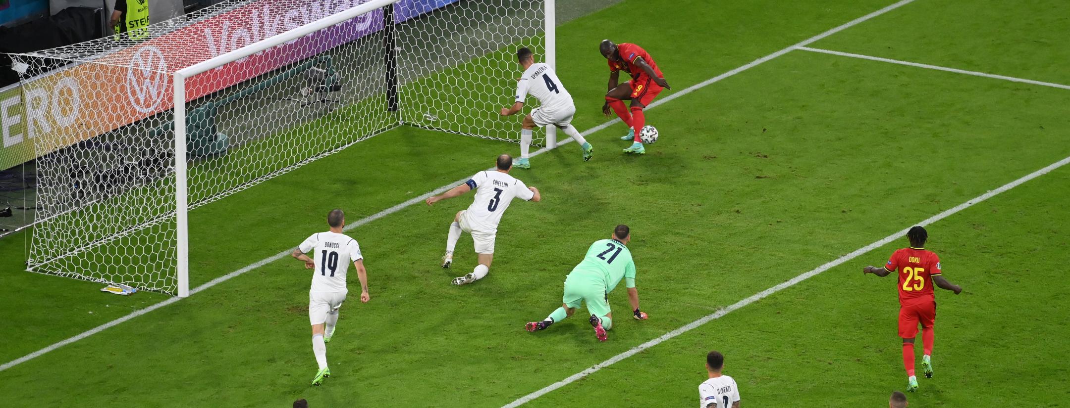 Resumen Italia vs Bélgica