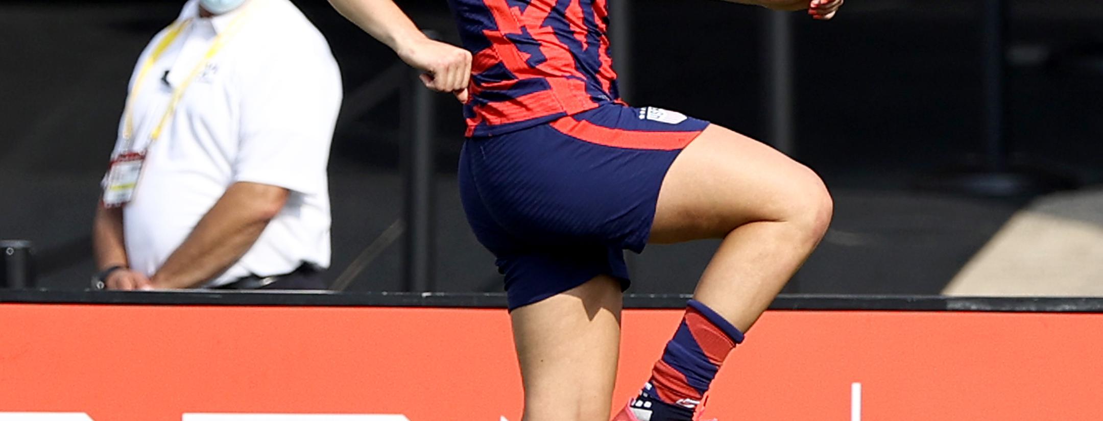 USWNT Vs Mexico: Lindsey Horan goal