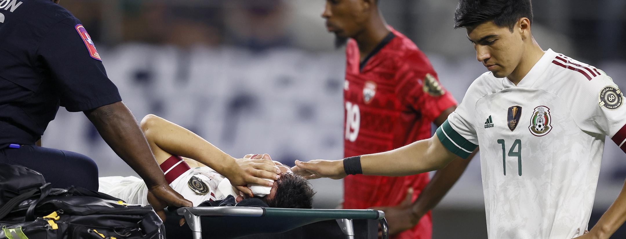 Lesión Hirving Lozano Copa Oro