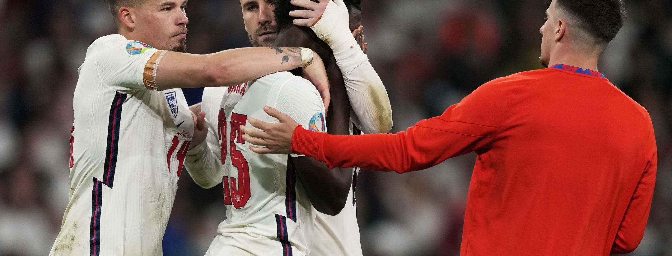 England's Black players suffer racist abuse