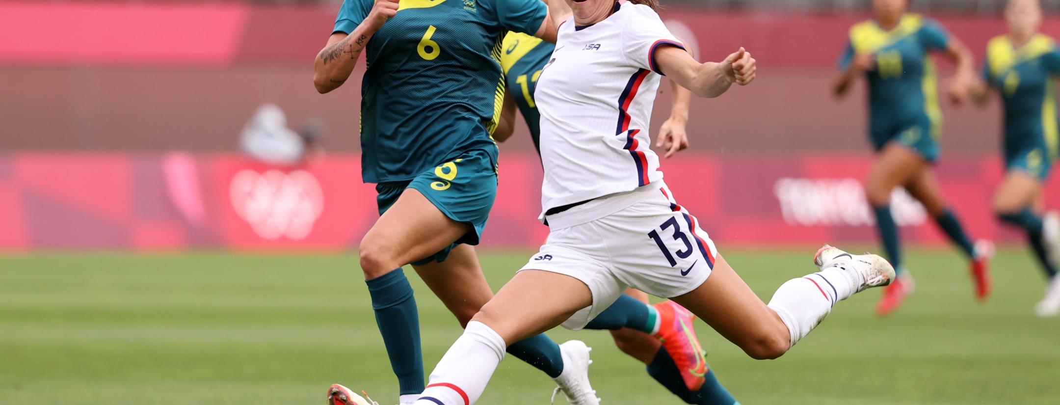 USWNT vs Australia Olympics