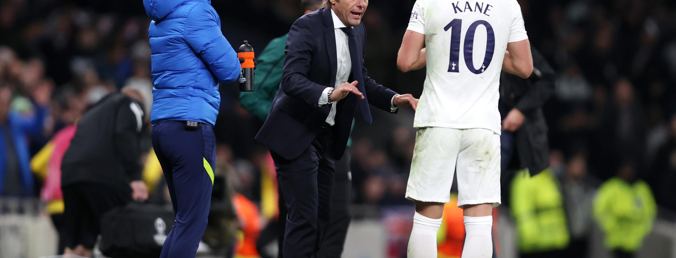 Antonio Conte first Spurs match