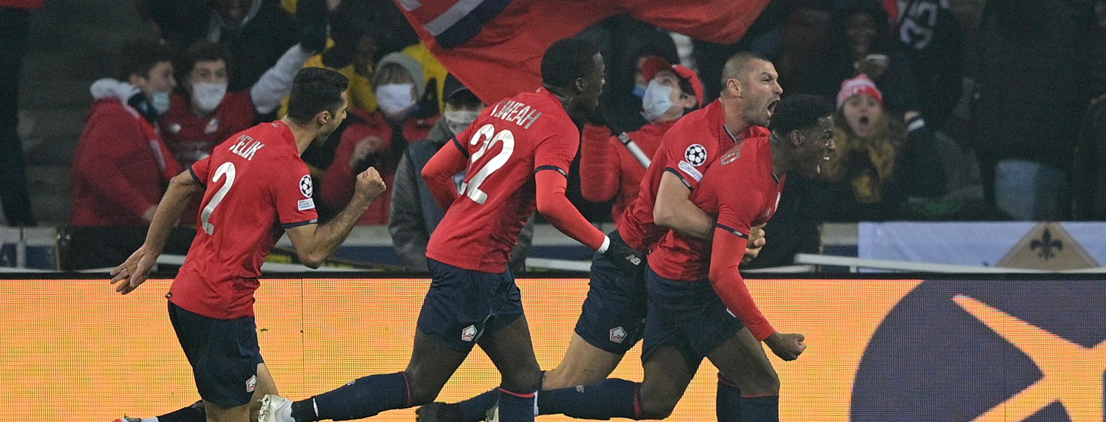 2020-21 Lille starting lineup