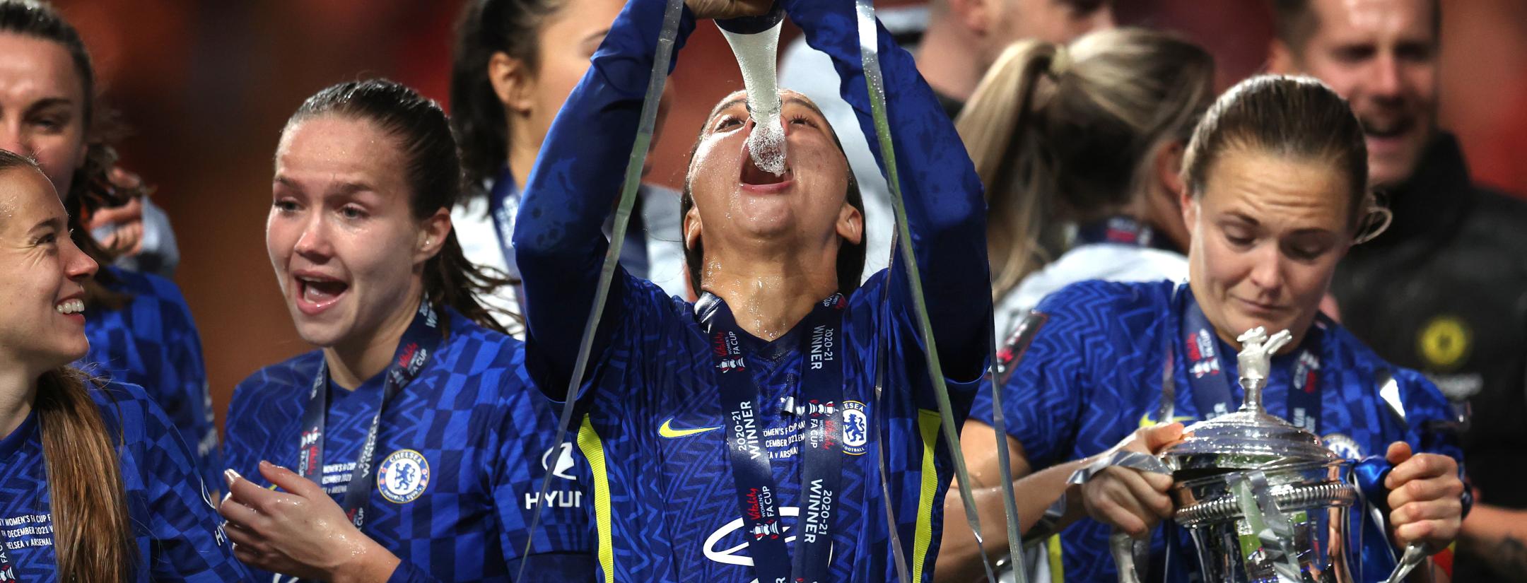 Women's FA Cup Final: Chelsea beats Arsenal 3-0