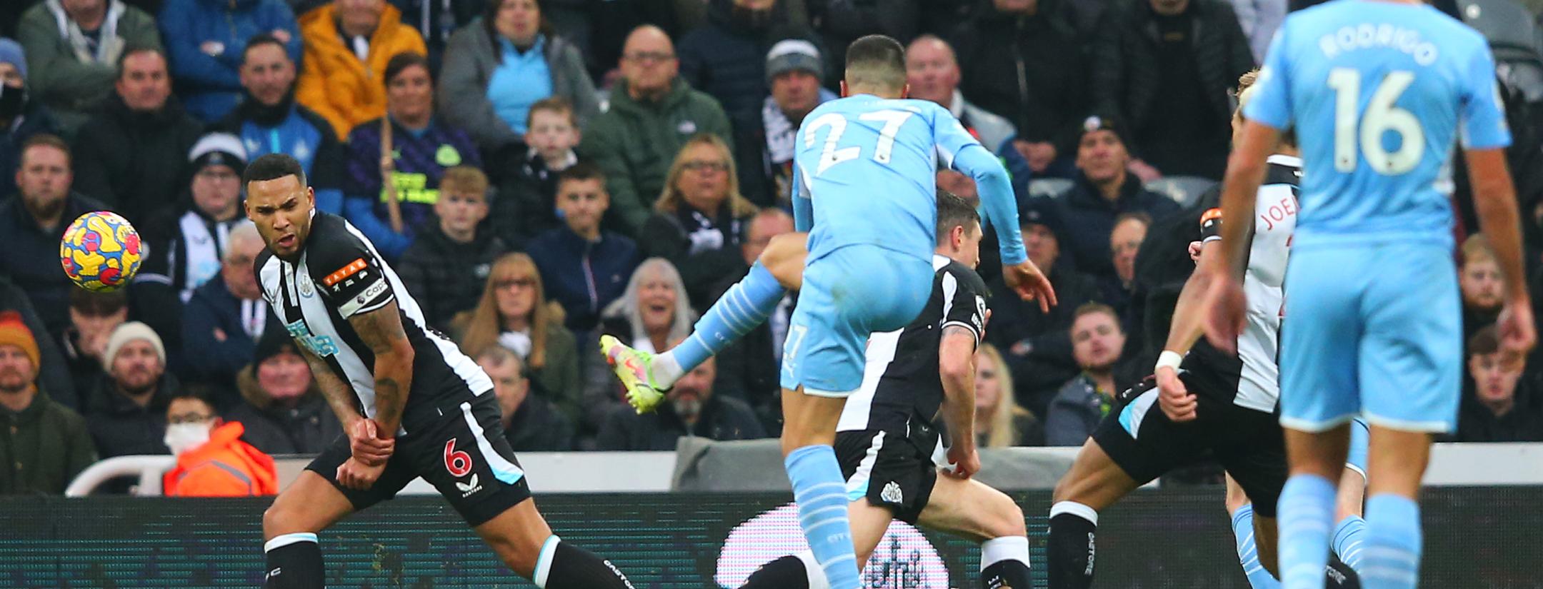 Joao Cancelo goal vs Newcastle