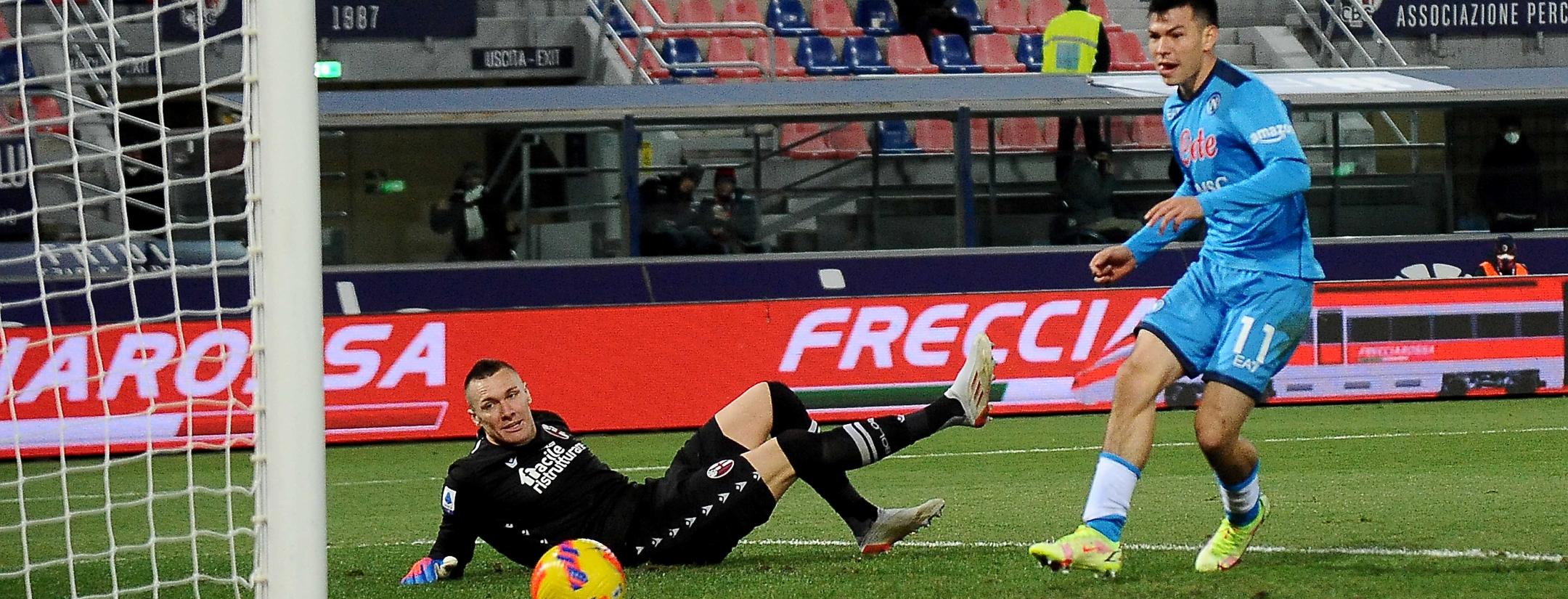 Goles de Chucky Lozano vs Bologna