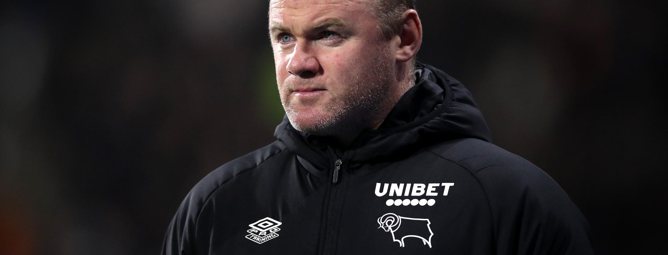 Derby County's Wayne Rooney