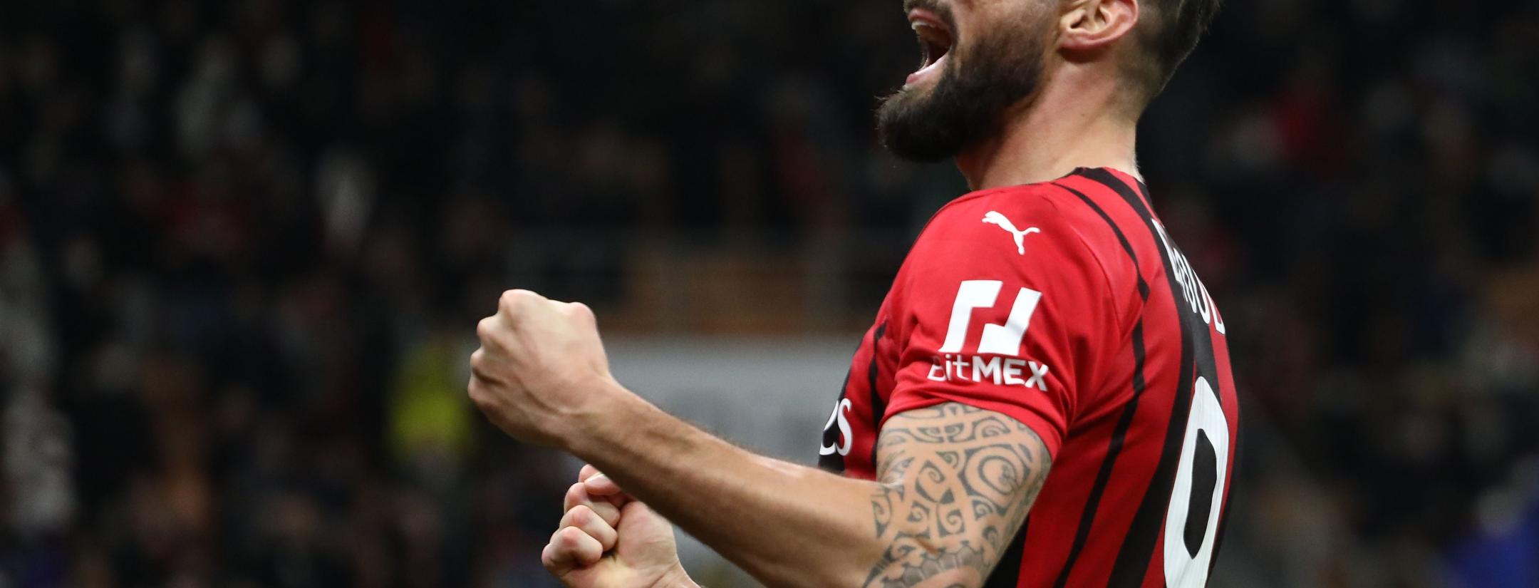 Olivier Giroud goal vs Napoli