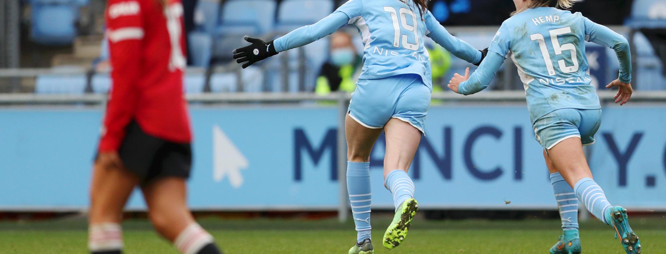 Caroline Weir Manchester derby goals