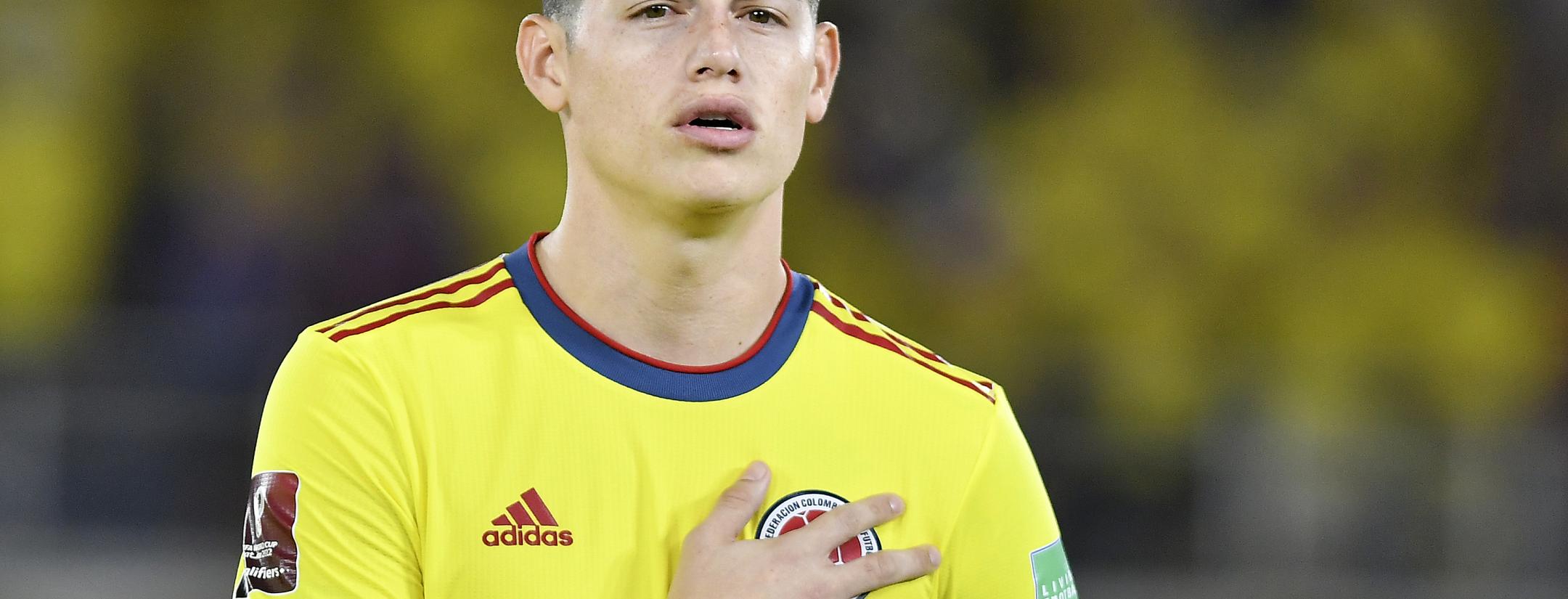 What's going on with James Rodríguez?