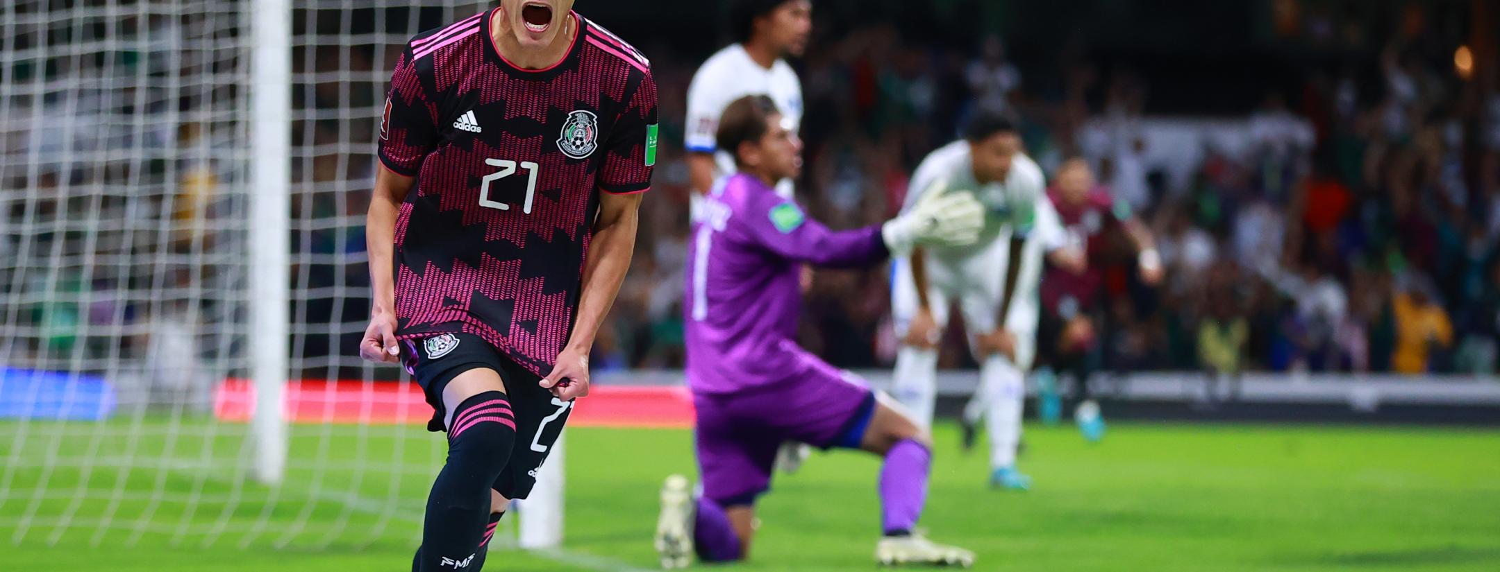 Goles de México vs El Salvador