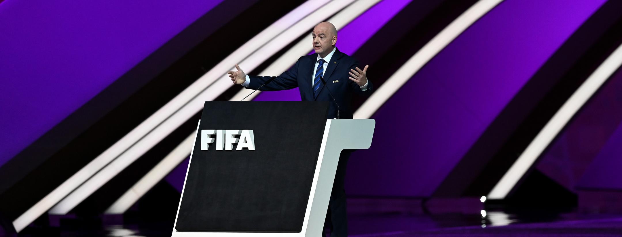 FIFA president Gianni Infantino