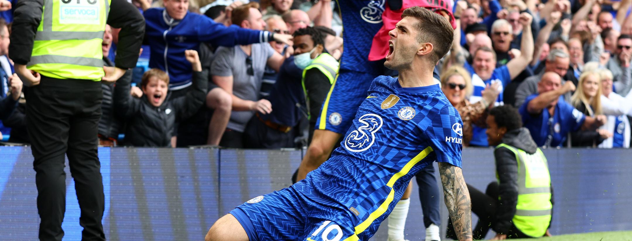 Christian Pulisic goal vs West Ham