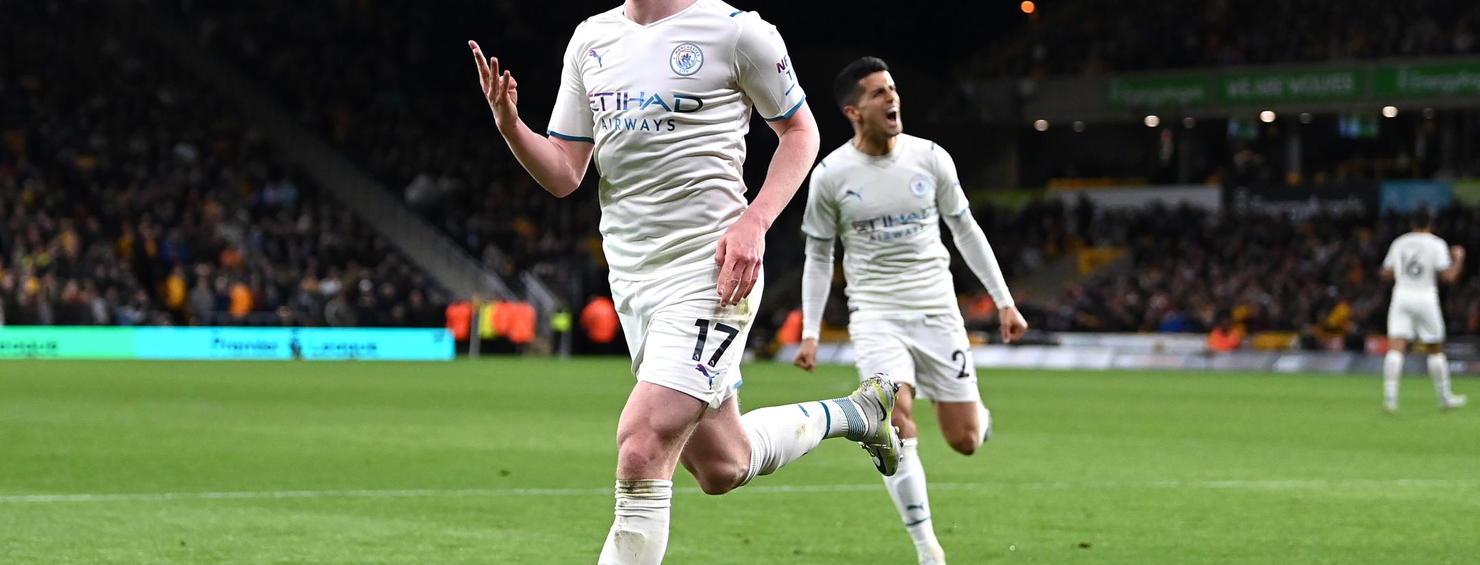 Kevin De Bruyne four goals