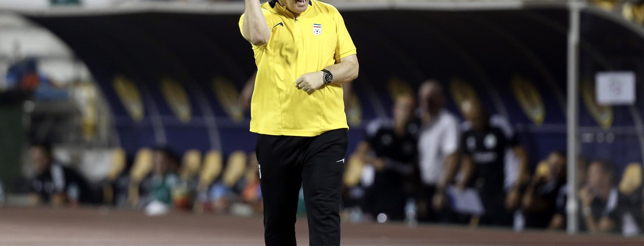 Iran manager Dragan Skocic