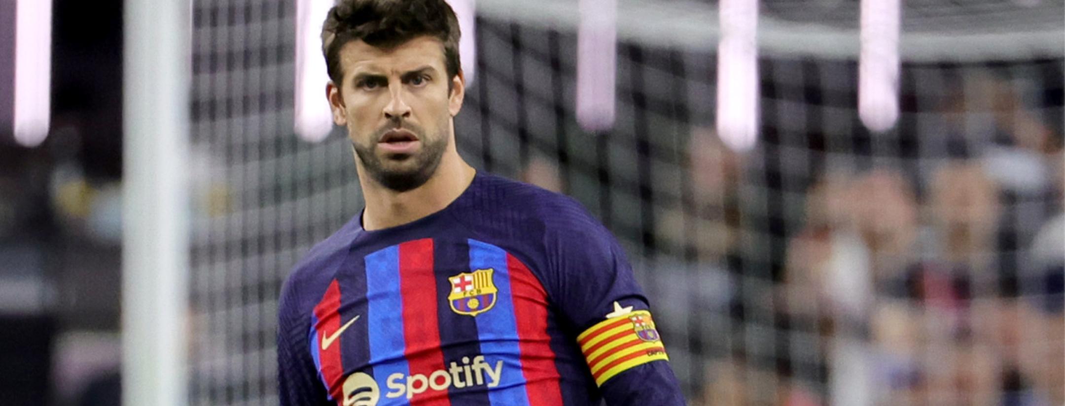 Vegas fans boo Pique and chant ‘Shakira, Shakira’