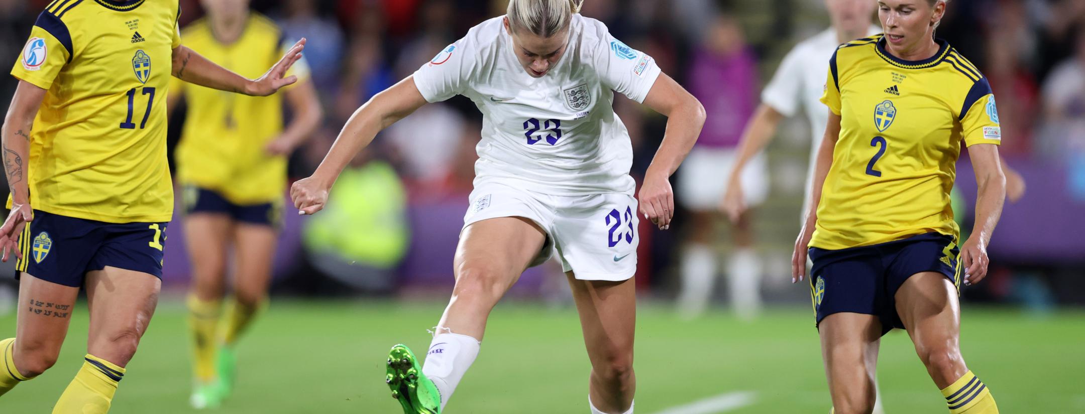 Alessia Russo backheel goal vs Sweden