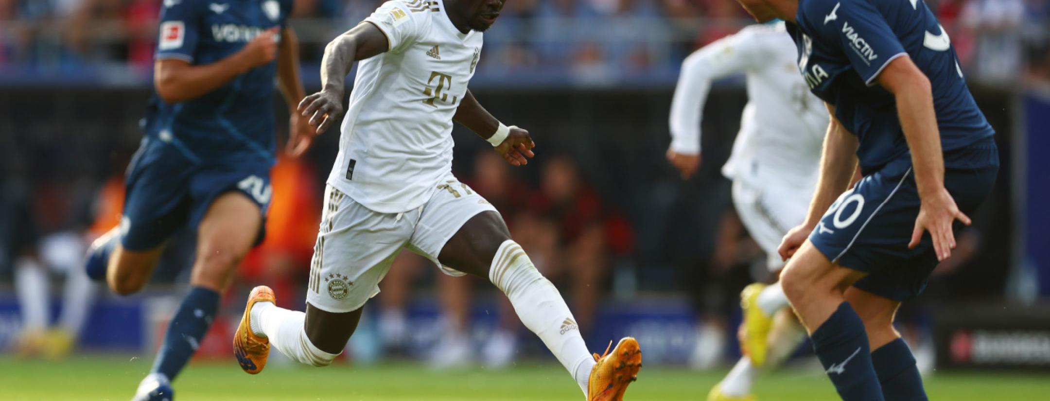 Bayern Munich's Sadio Mane