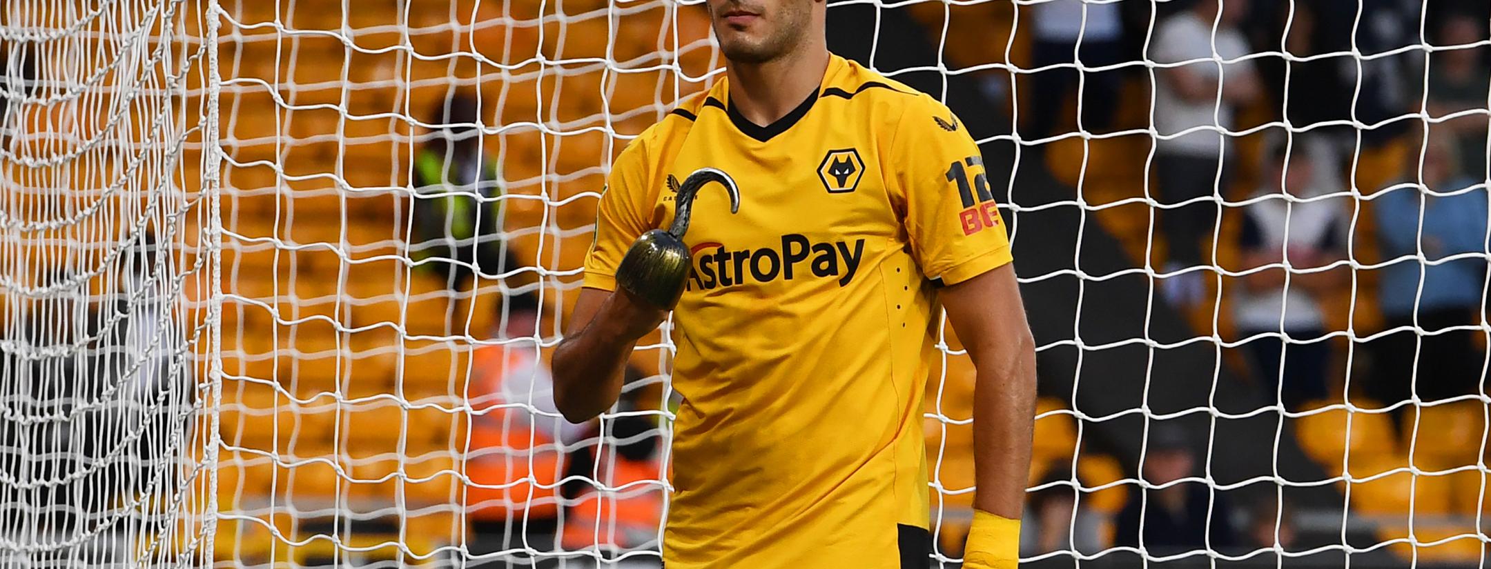 Festejo de Raúl Jiménez 